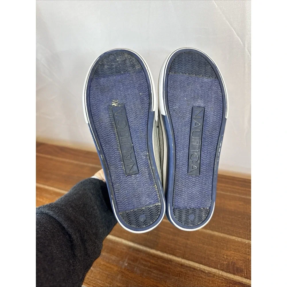 Nautica Kids' Little River Heather Gray Mix Little Boy 12‎ Boat Shoe Loafer